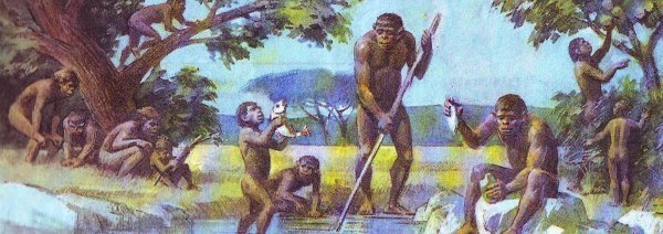 Рисунки охота и собирательство древних людей