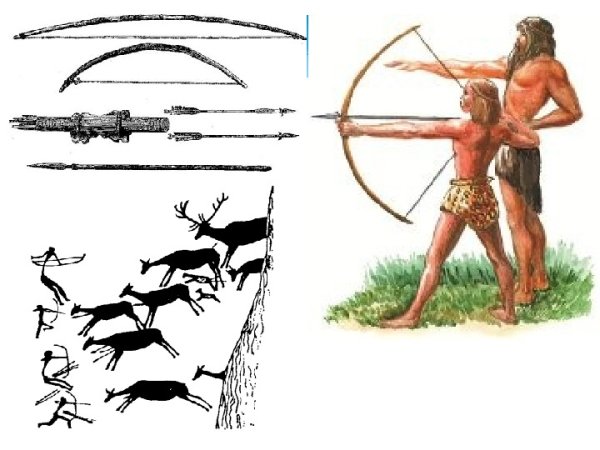 Лук и стрелы эпохи мезолита