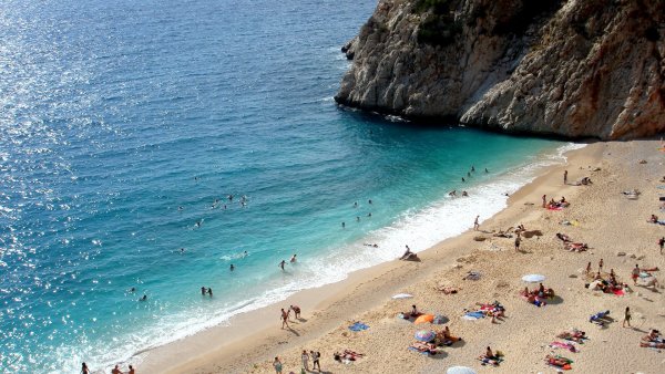 Пляж Капуташ июль