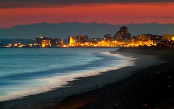 Ночной Мерсин Турция