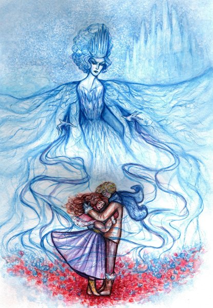 Снежная Королева рисунок