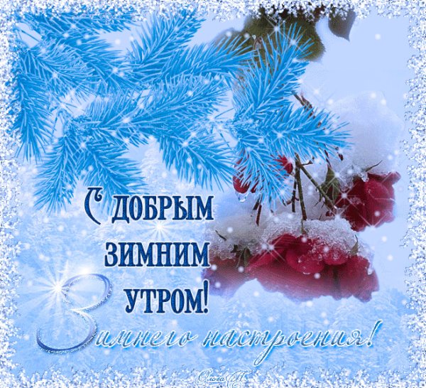 С новым зимним днем