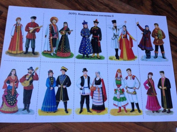 Национальные костюмы мира