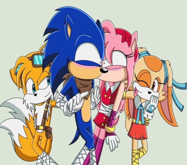 Соник Тейлз и Эми