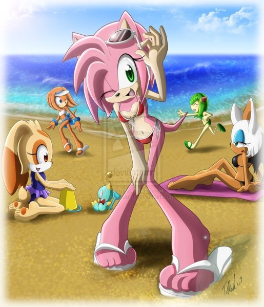 Эми Роуз в купальнике