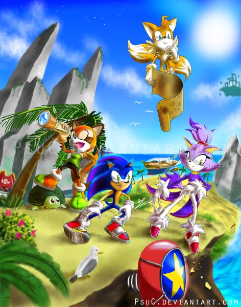 Sonic Rush Adventure Блейз