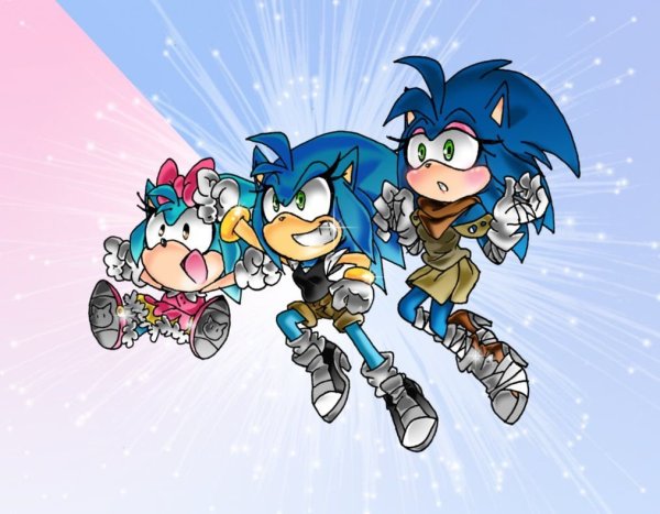 Соник ёж гендер Эми