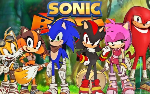 Команда Соника Соник бум