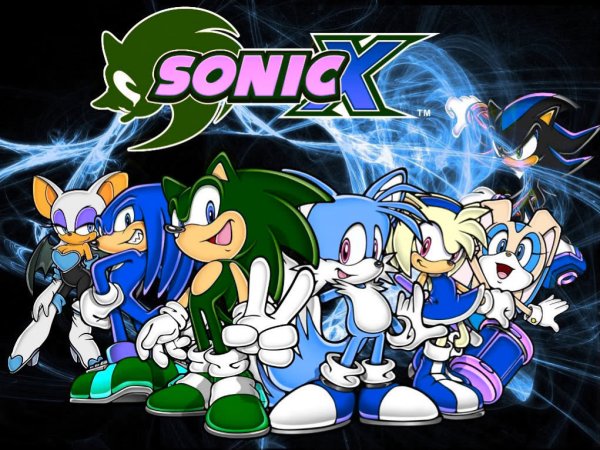 Соника и его друзей много