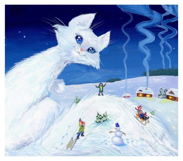 Снежная картина