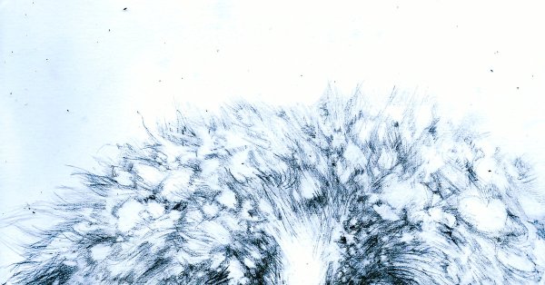 Снежная куча рисунок