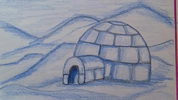 Зарисовка иглу