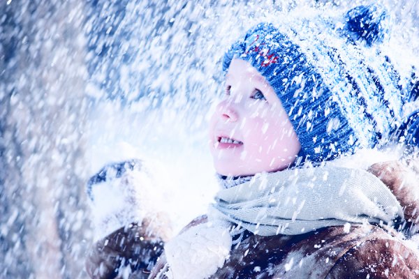 Снегопад для детей