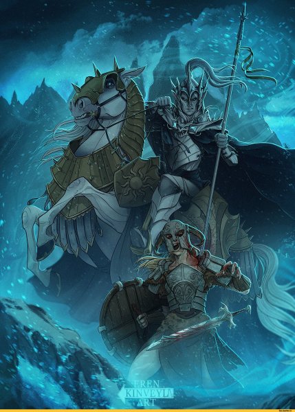 Снежный принц tes арт