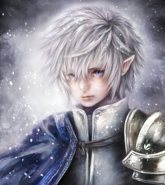 Король беловолосый аниме