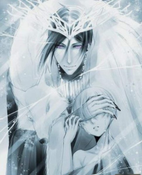 Себастьян снежный Король и Сиэль