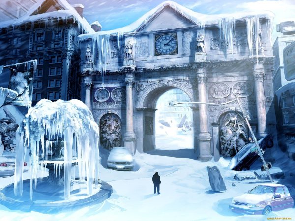 Тронный зал снежной королевы