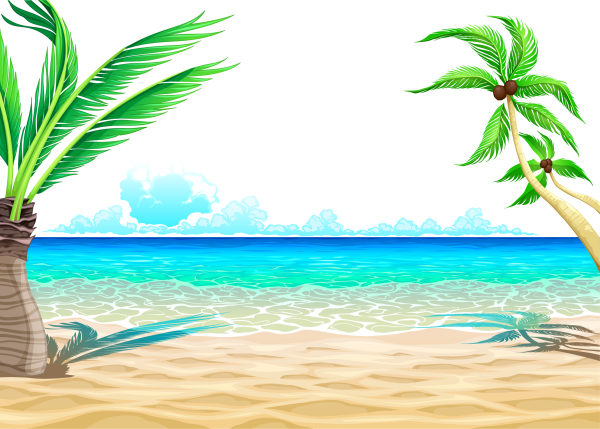 Пляж вектор