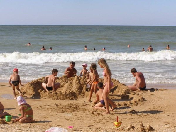 Нудистки на Азовском море