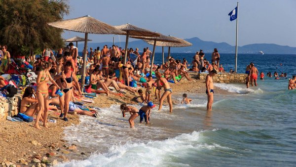 Пляж Коверсада Хорватия