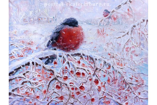 Январь живопись