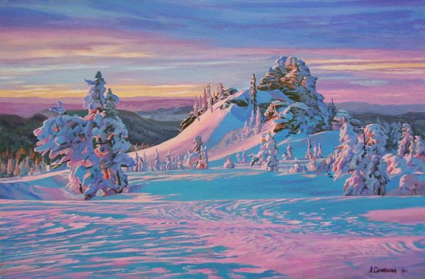 Александр Самохвалов пейзажи Урала