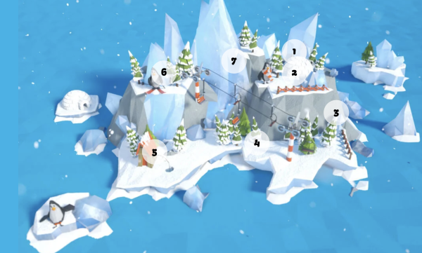 Снежный остров