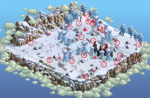 Зимняя Осада карта Клондайк