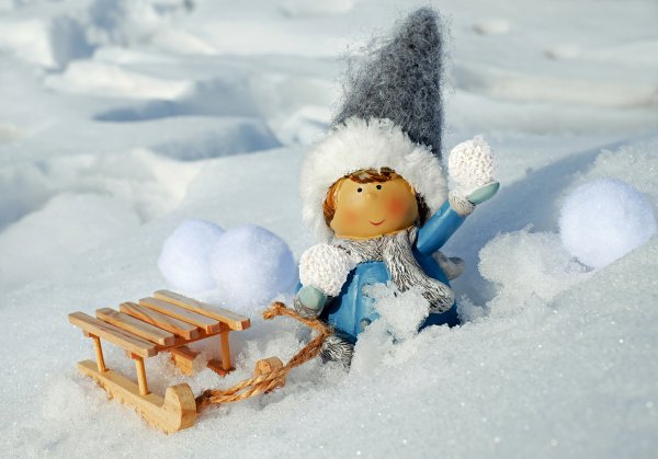 Зимние игрушки для детей