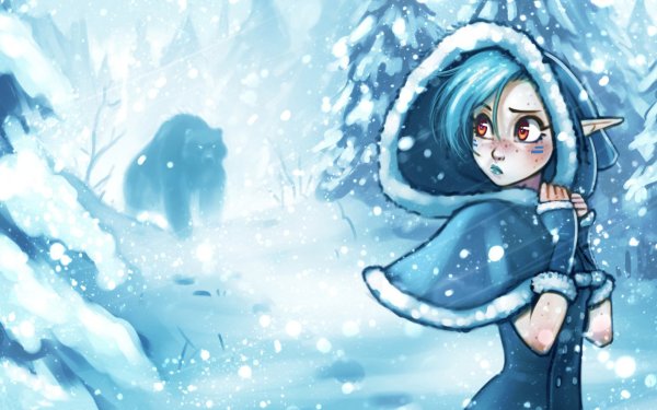 Зимние персонажи