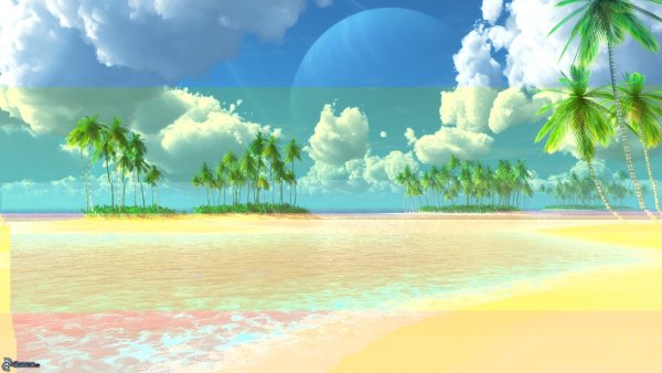 Пейзажи из аниме