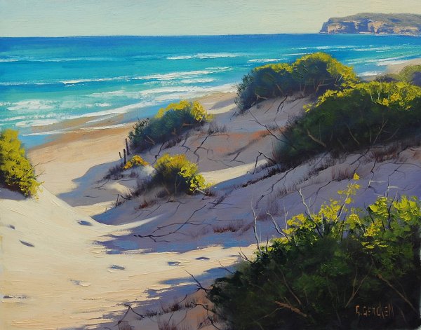 Graham Gercken художник hidden Dunes