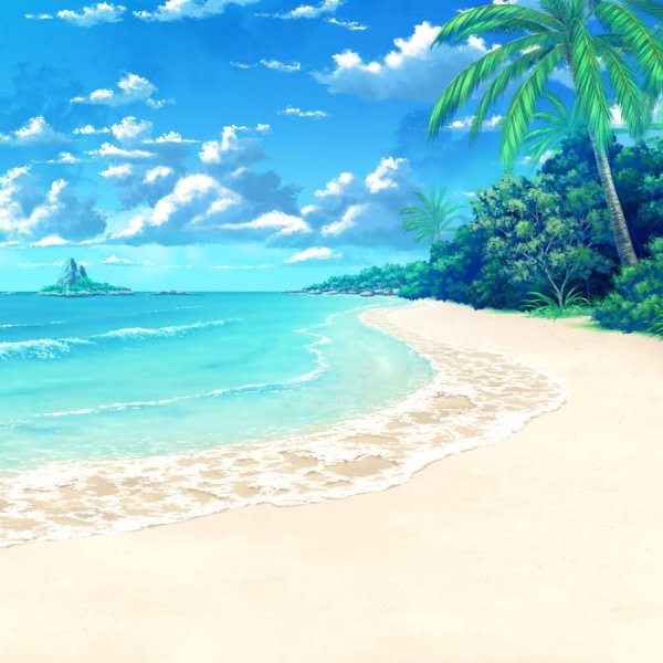 Море мультяшное