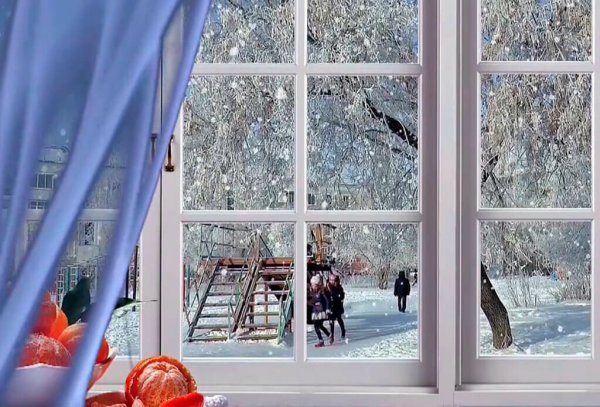 Зимнее окно