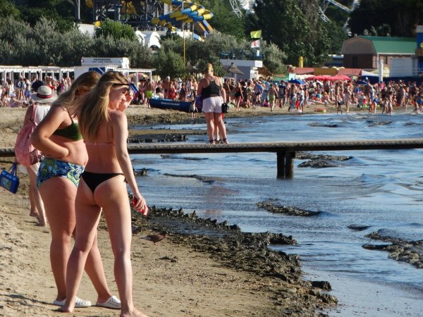 Анапа пляж черное море 2010