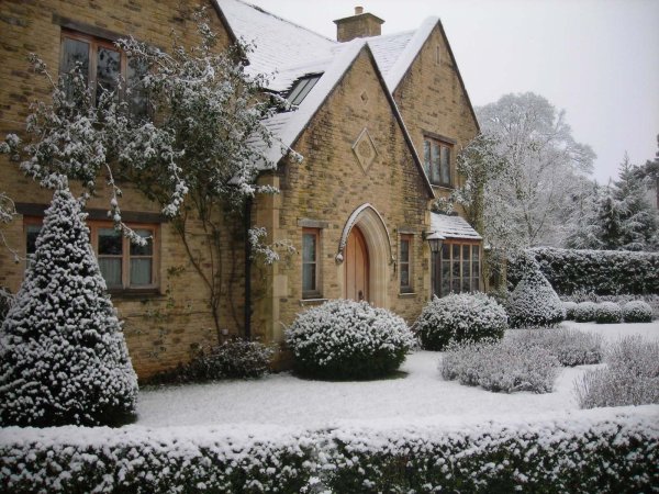 Бубери Великобритания зимой