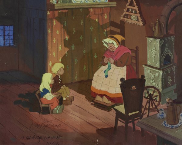 Герда бабушка Снежная Королева