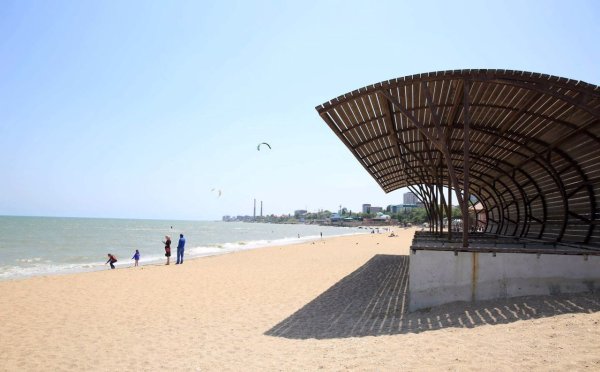 Городской пляж Махачкала