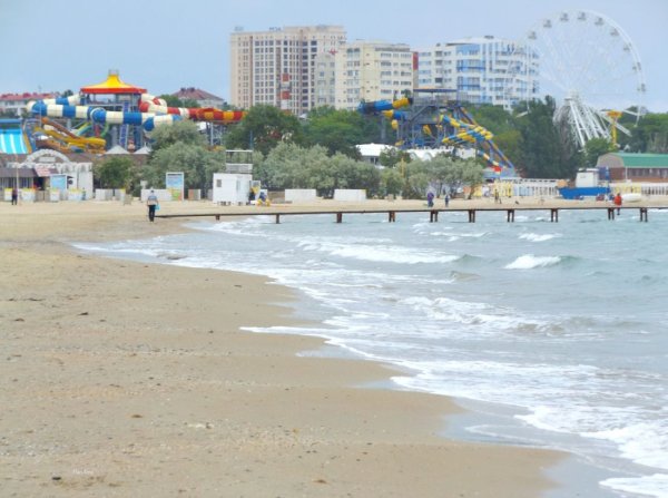 Анапа набережная пляж