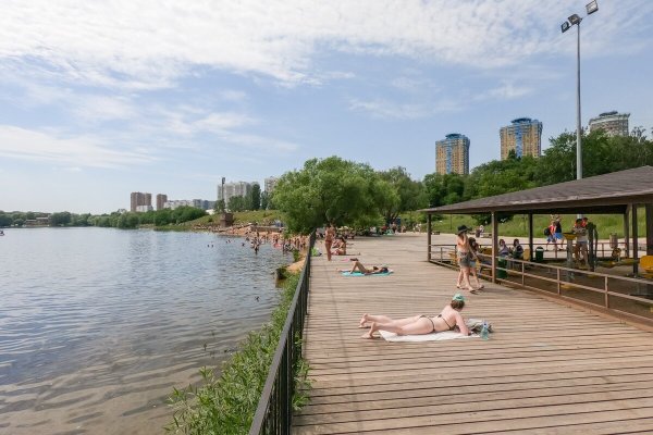 Пруд в Строгино