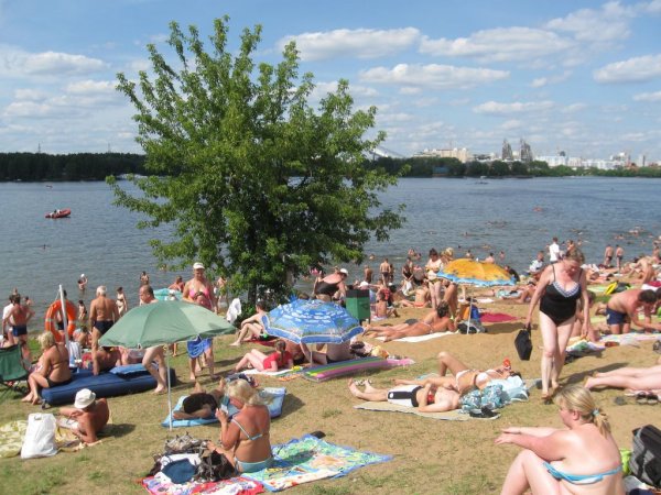 Живописная бухта Рублево