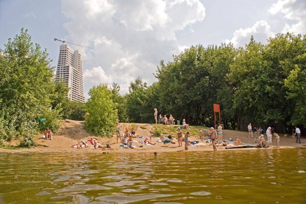 Химкинское водохранилище Водный стадион