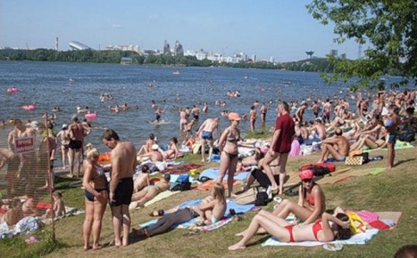 Пляж Рублевский Мякинино