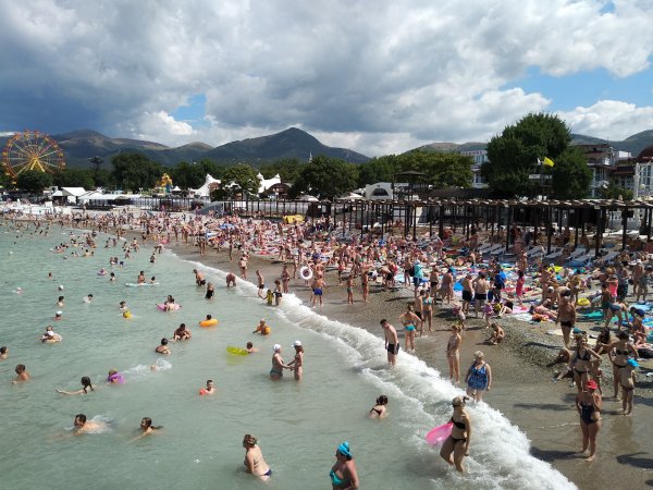 Пляж Кабардинка 2020