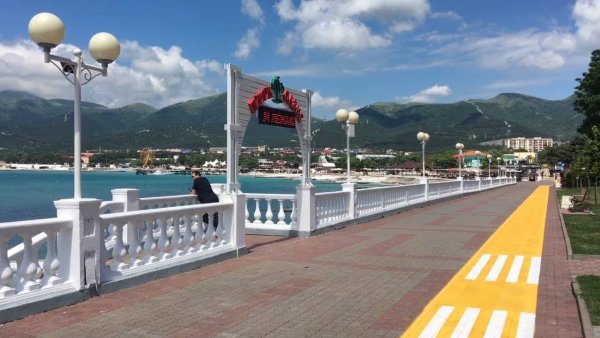 Кабардинка Геленджик набережная