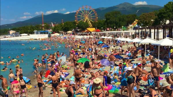 Пляж Кабардинка 2020