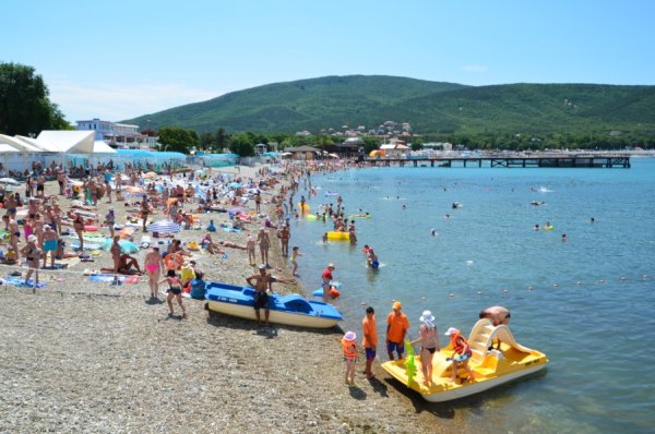 Пляж Акрополь Кабардинка