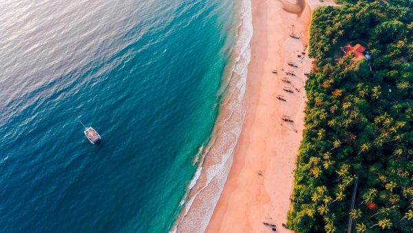 Шри Ланка вид на океан