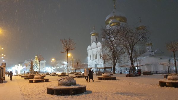 Заснеженный Ростов