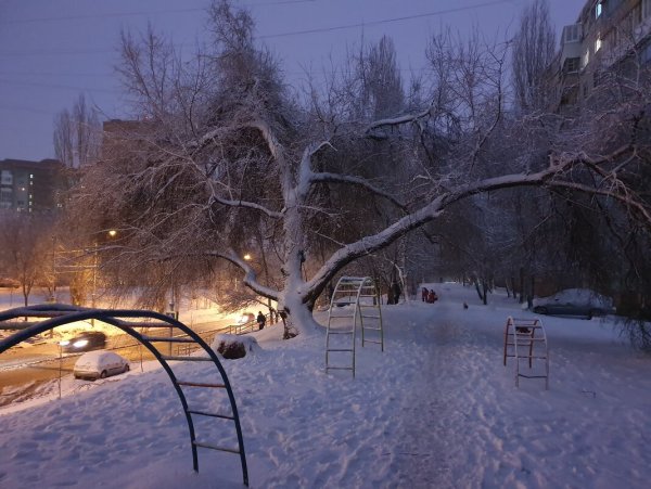 Ростовская область зима Дон